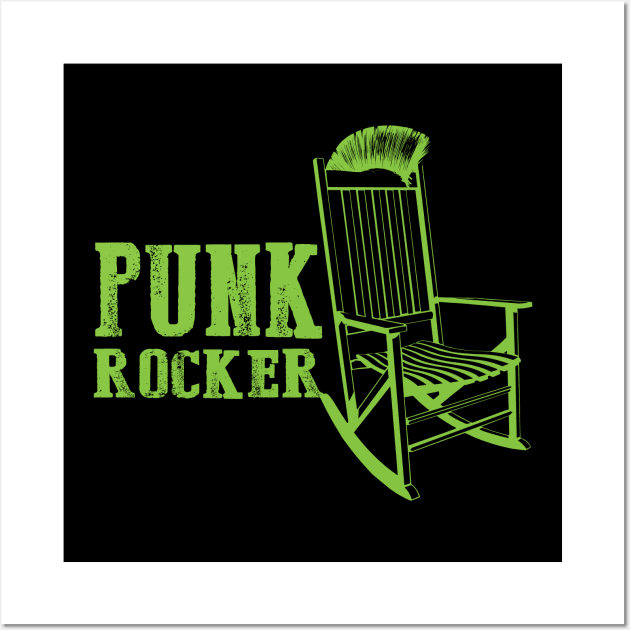 Punk Rocker Wall Art by Awesome AG Designs